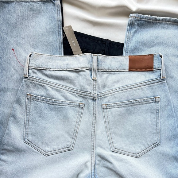 NWT JCREW HIGH RISE STRAIGHT ✨👖 - Picture 6 of 6